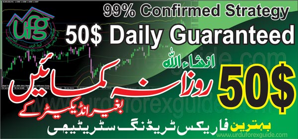 Learn in Urdu Best Forex Trading, daily One trader with 50$ profit and weekly 5 trades with 250$ profit
