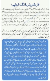 What is forex trading business, learn in Urdu, Learn how forex trading works in Urdu